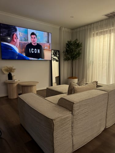 Customer photo review of M1 Ottoman Sofa Seat