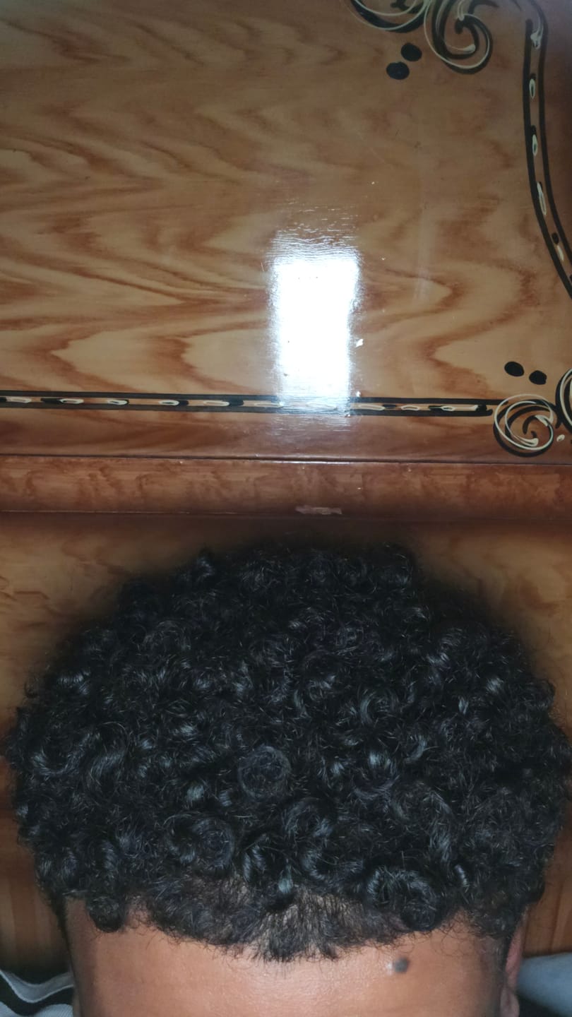 Customer photo review of Maya Leave In & Curl Enhancer