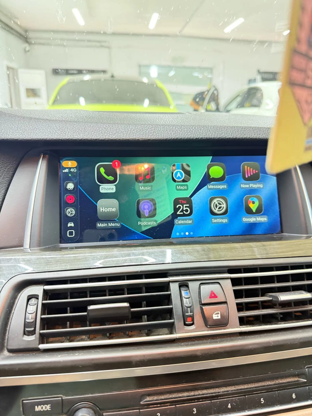 Customer photo review of BMW Wireless Carplay/Android Auto/Airplay MMI Retrofit