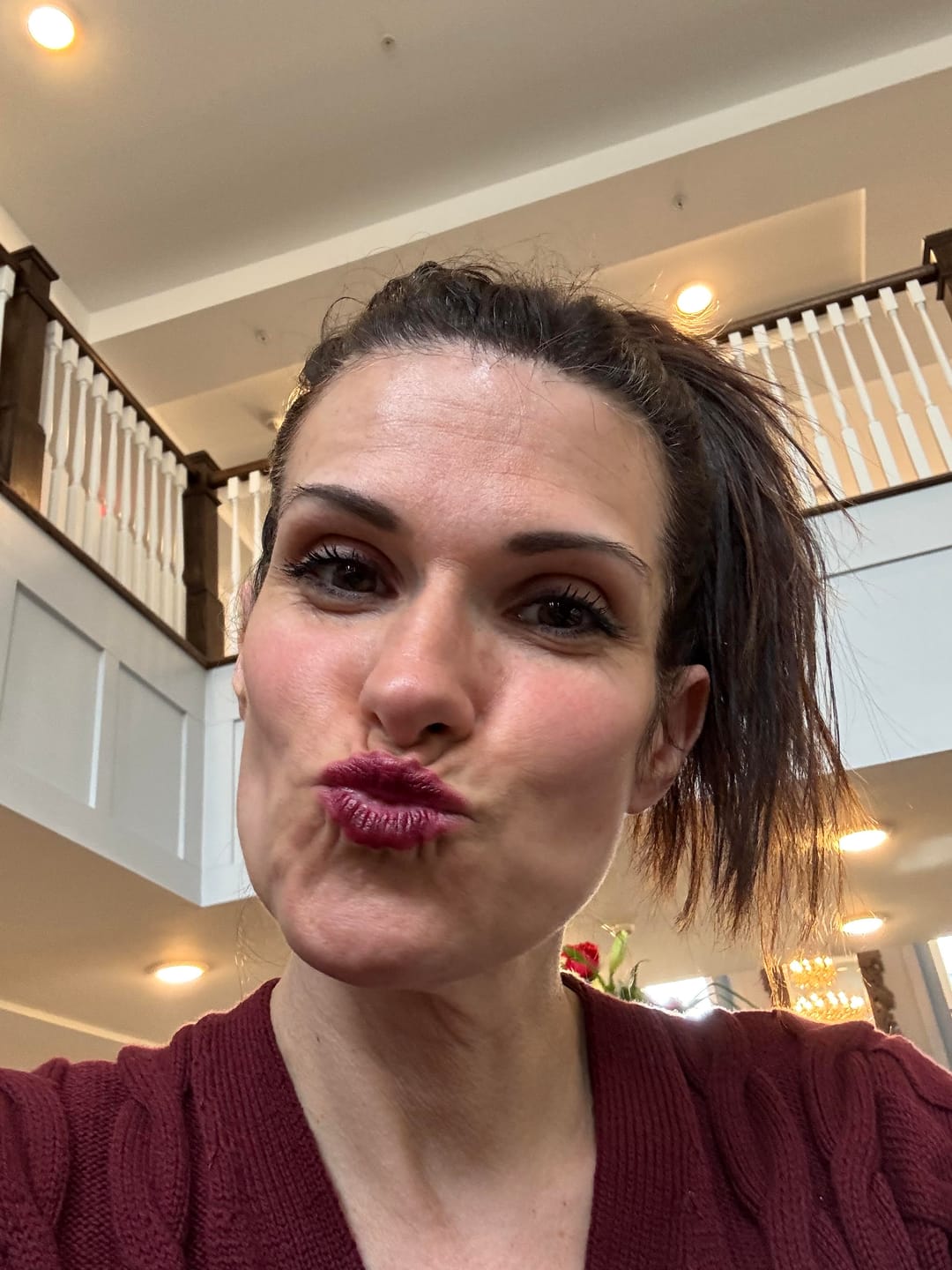 Customer photo review of Berlin Lipstick