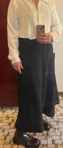 Customer photo review of VISLA Hosenrock aus Sweat