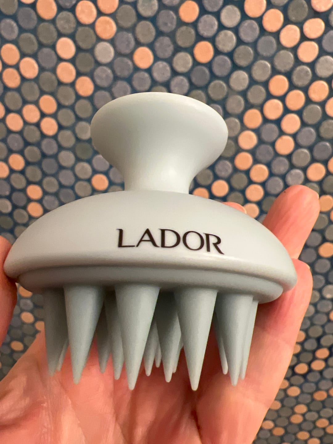 Customer photo review of Masāžas birstīte galvas ādai Lador Dermatical Shampoo Brush