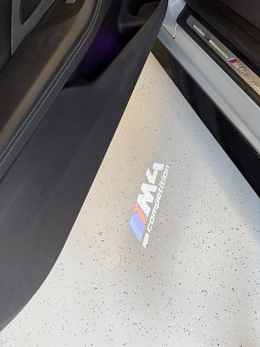 Customer photo review of BMW LED Car Door Welcome Logo Shadow Lights | E/F Chassis