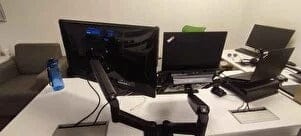 Customer photo review of Hareketli Monitör Kolu 2026 Ergonomik Gazlı