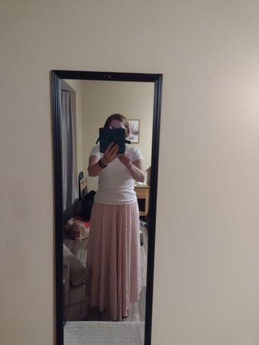 Customer photo review of Brigitte Brianna Paradise Maxi Skirt