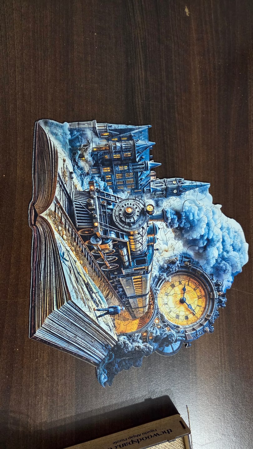 Customer photo review of Hayat Ağacı - Ahşap Puzzle