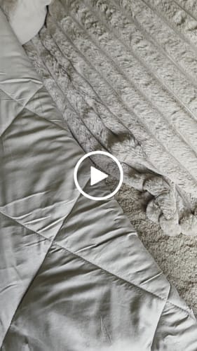 Customer photo review of Matratzen-Spannbettlaken Teddy – Iced Coffee Taupe