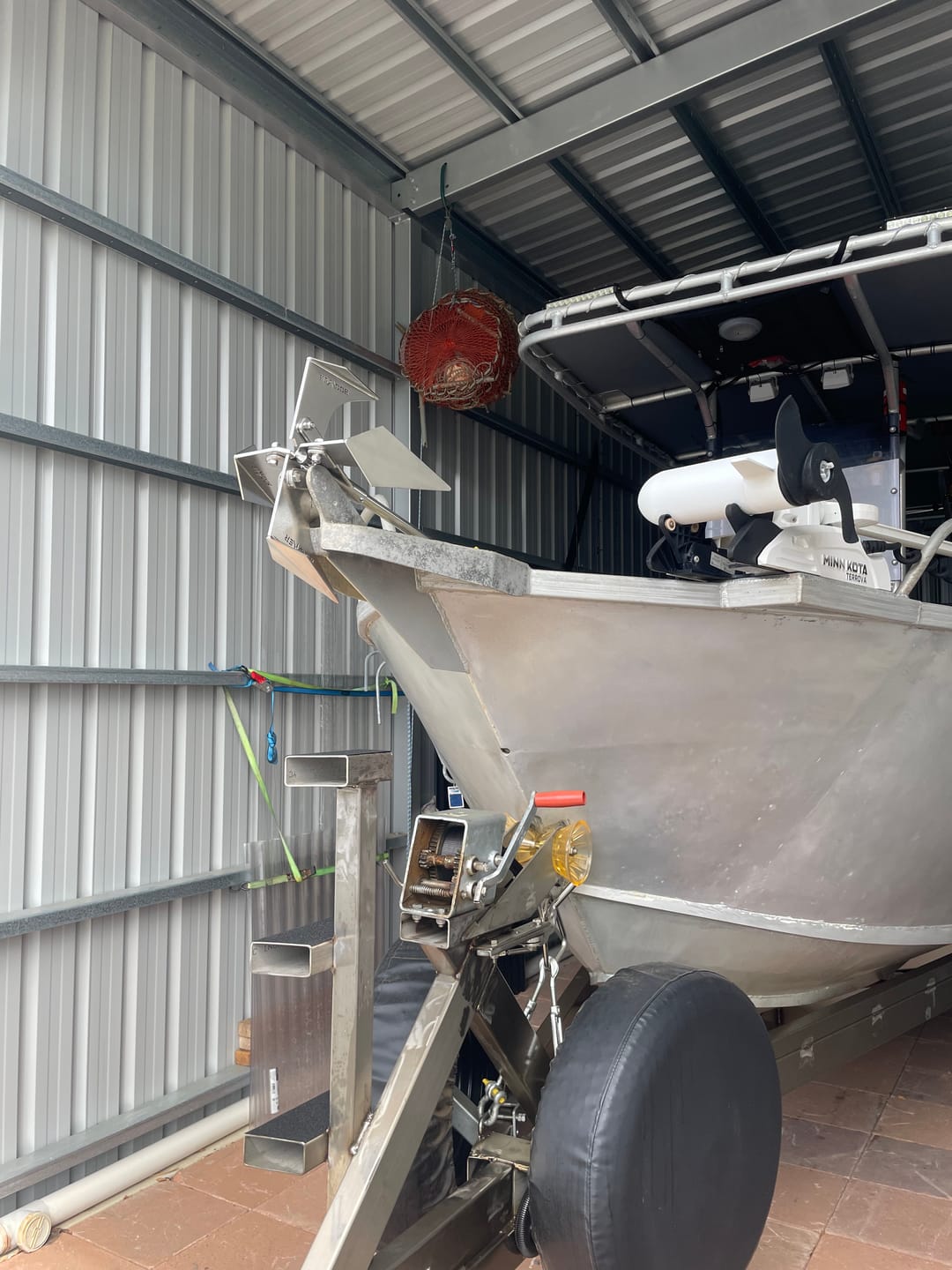 Customer photo review of BOOMER ALL TERRAIN ANCHOR - A game-changer for 3-9 Metre boats