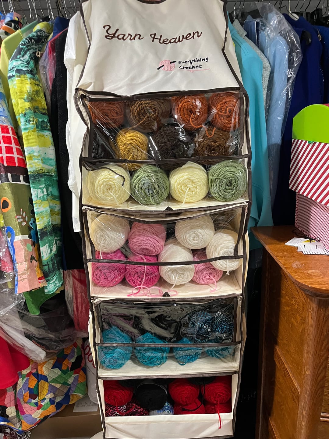 Customer photo review of Yarn Heaven Storage Bag