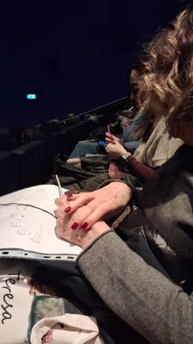 Customer photo review of KNITTING & CROCHET MOVIE NIGHT - MILANO - March 1