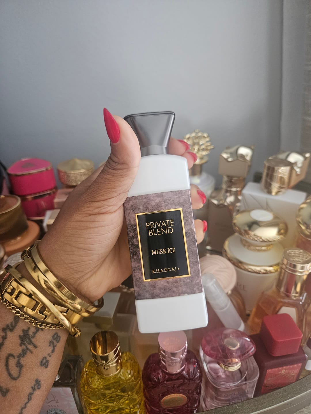Customer photo review of PRIVATE BLEND MUSK ICE KHADLAJ EDP 100ML