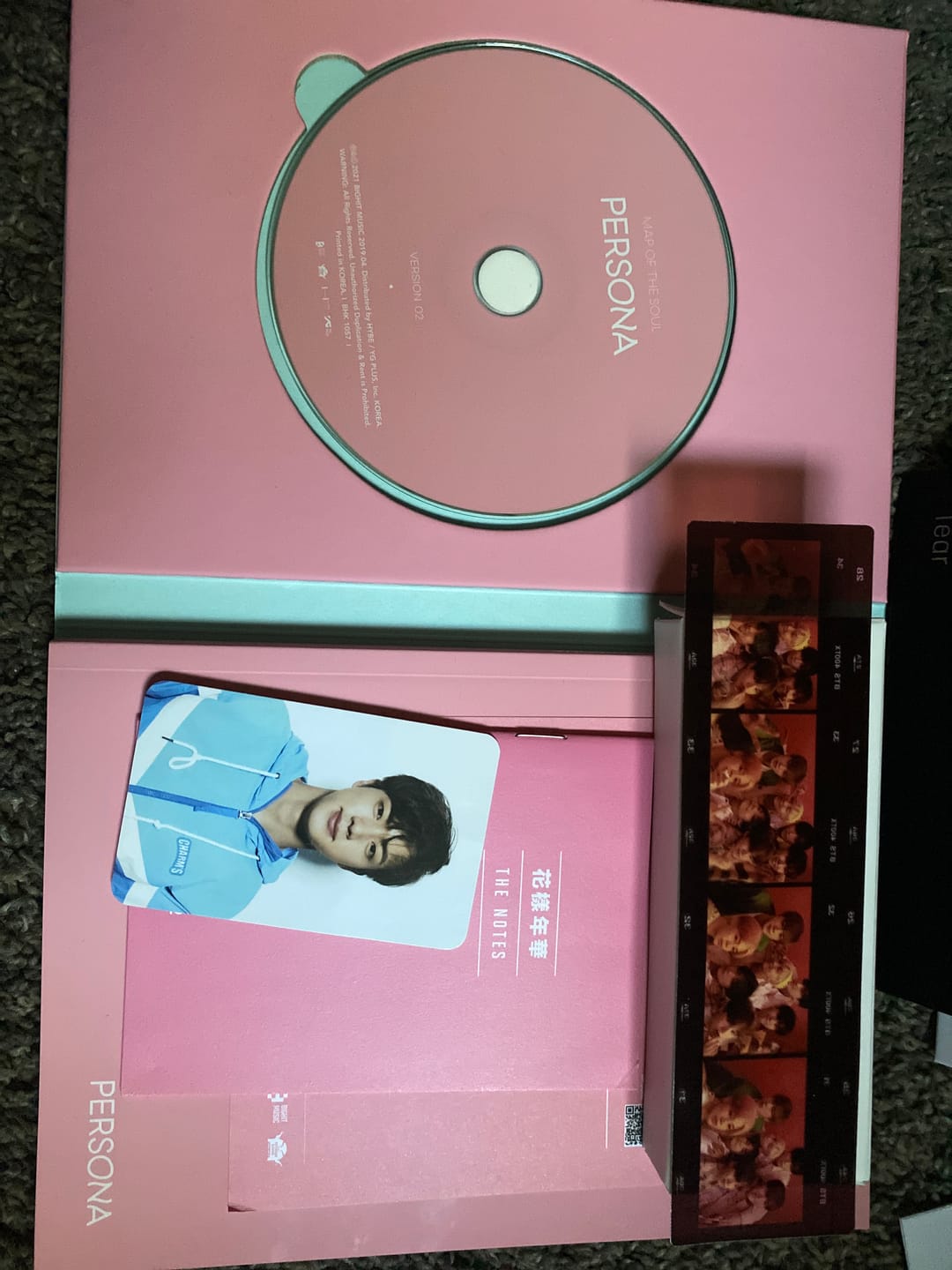 Customer photo review of BTS - 6TH MINI ALBUM MAP OF THE SOUL PERSONA