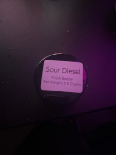 Customer photo review of Sour Diesel | THCA Badder