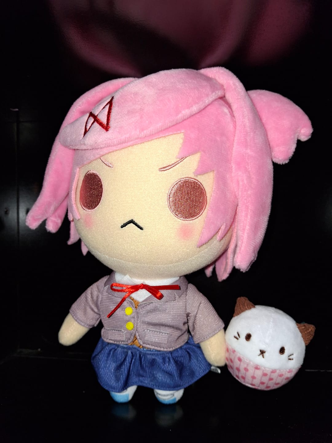 Customer photo review of Doki Doki Literature Club - Natsuki Collector's Plush