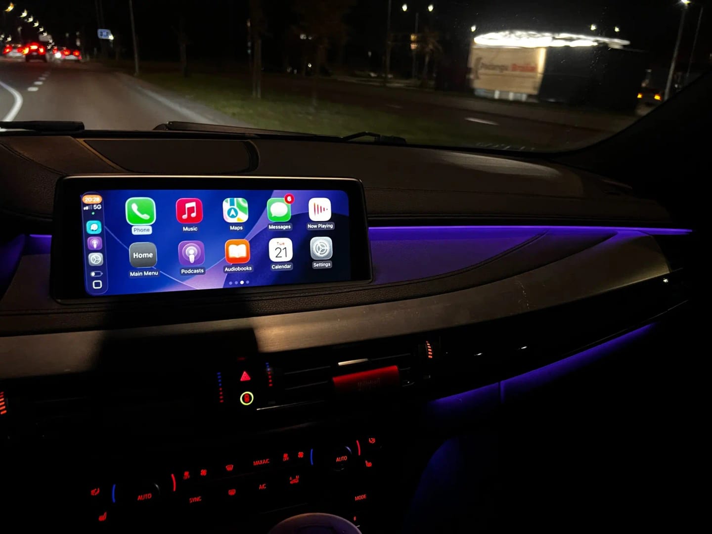 Customer photo review of BMW Wireless Carplay/Android Auto/Airplay MMI Retrofit