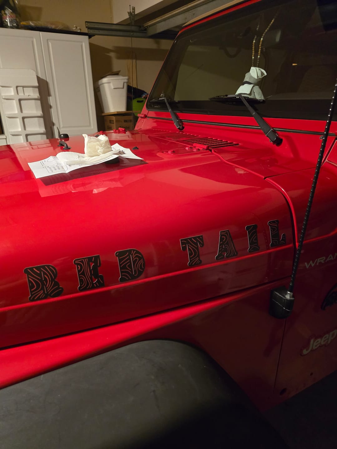 Customer photo review of RAPID TAC Cleaner and Application Fluid with Sprayer (4oz)