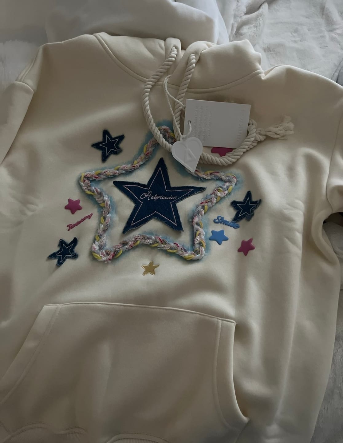 Customer photo review of Aelfric Eden Oversized Star Hoodie