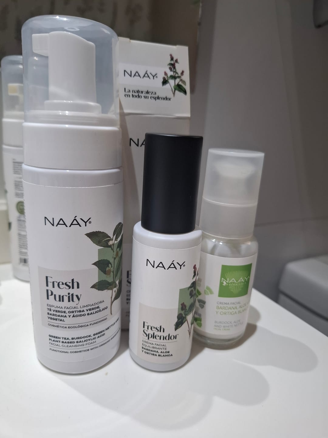 Customer photo review of Fresh Purity | Espuma Facial Limpiadora | Ácido Salicílico