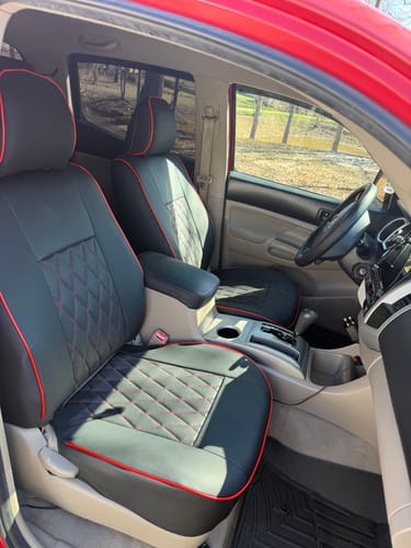 Customer photo review of Premium Custom-Fit Seat Covers
