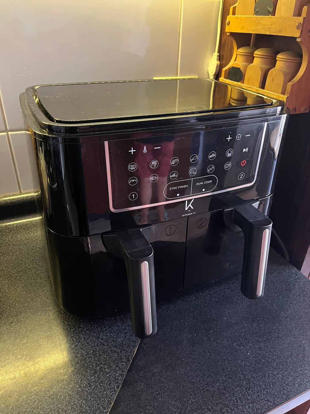 Customer photo review of Freidora de Aire Dual Edition 9L