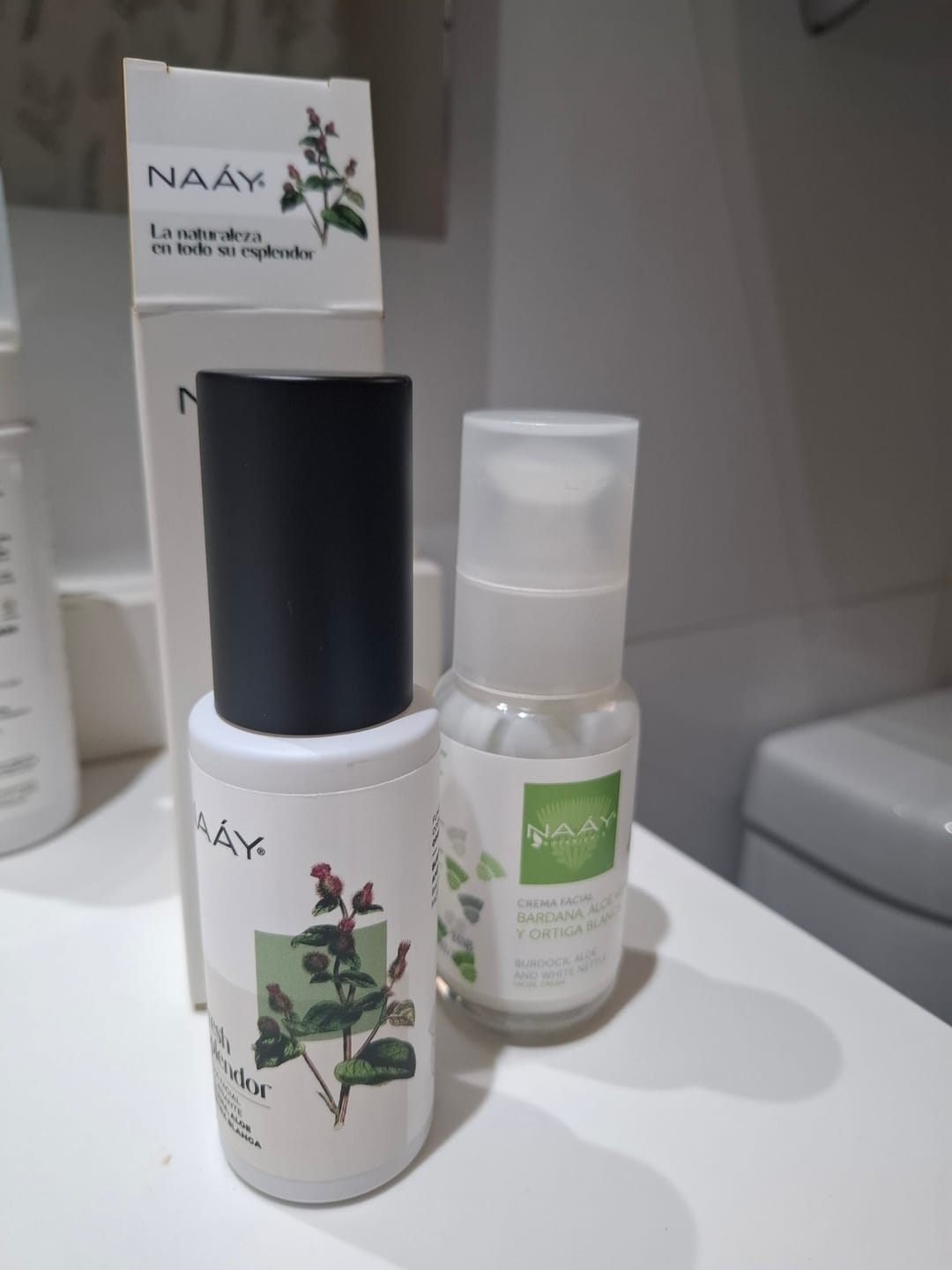 Customer photo review of Fresh Splendor | Crema Facial Sebo-Equilibrante | Bardana