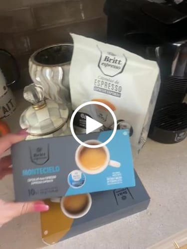 Customer video review of Britt Espresso Cápsulas Intenso