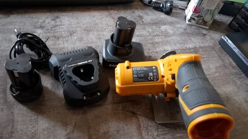 Customer photo review of 12V Cordless Circular Saw 85mm