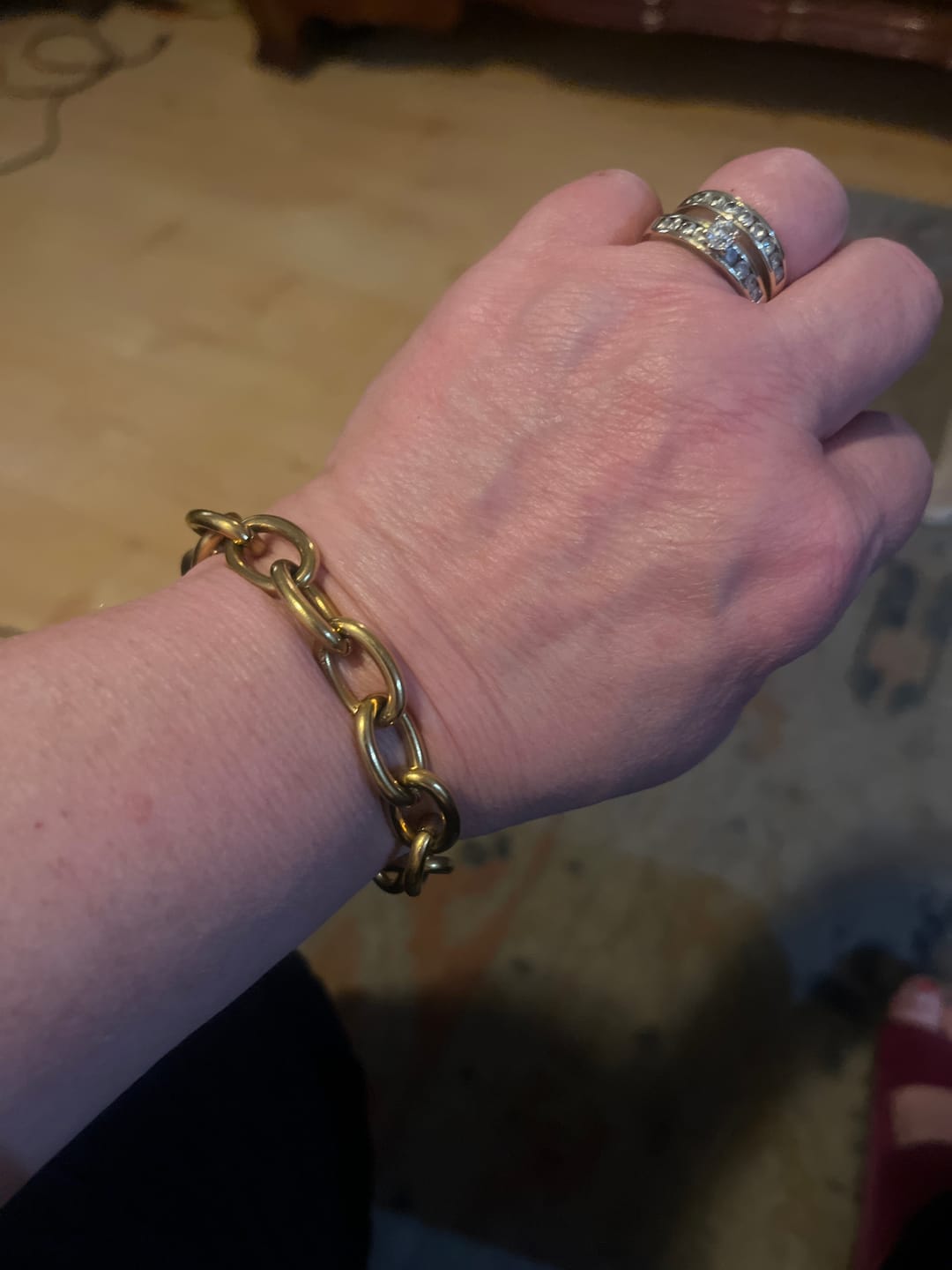 Customer photo review of J'adore Chunky Bracelet