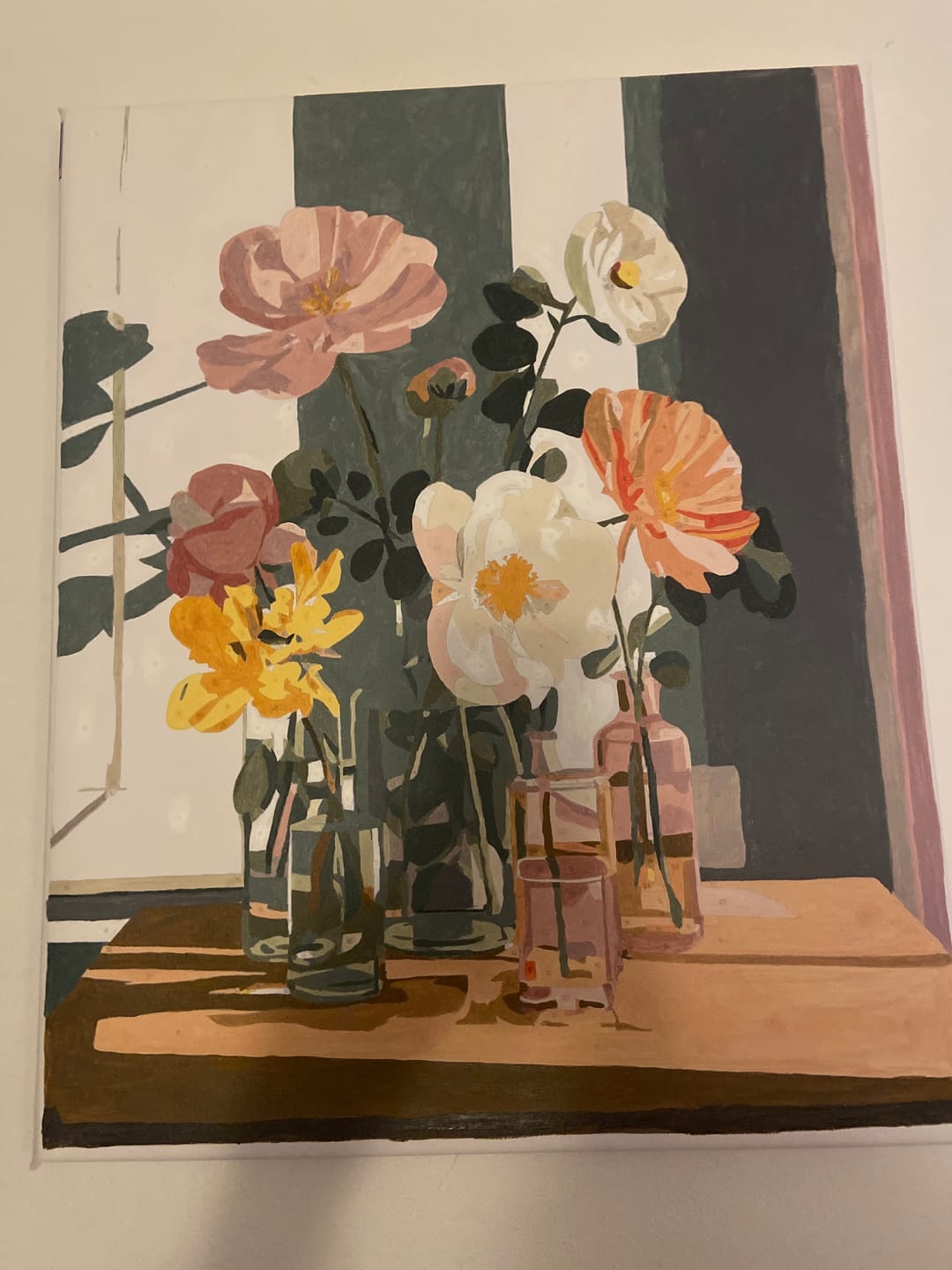 Customer photo review of Beauty in glass | Paint by Number