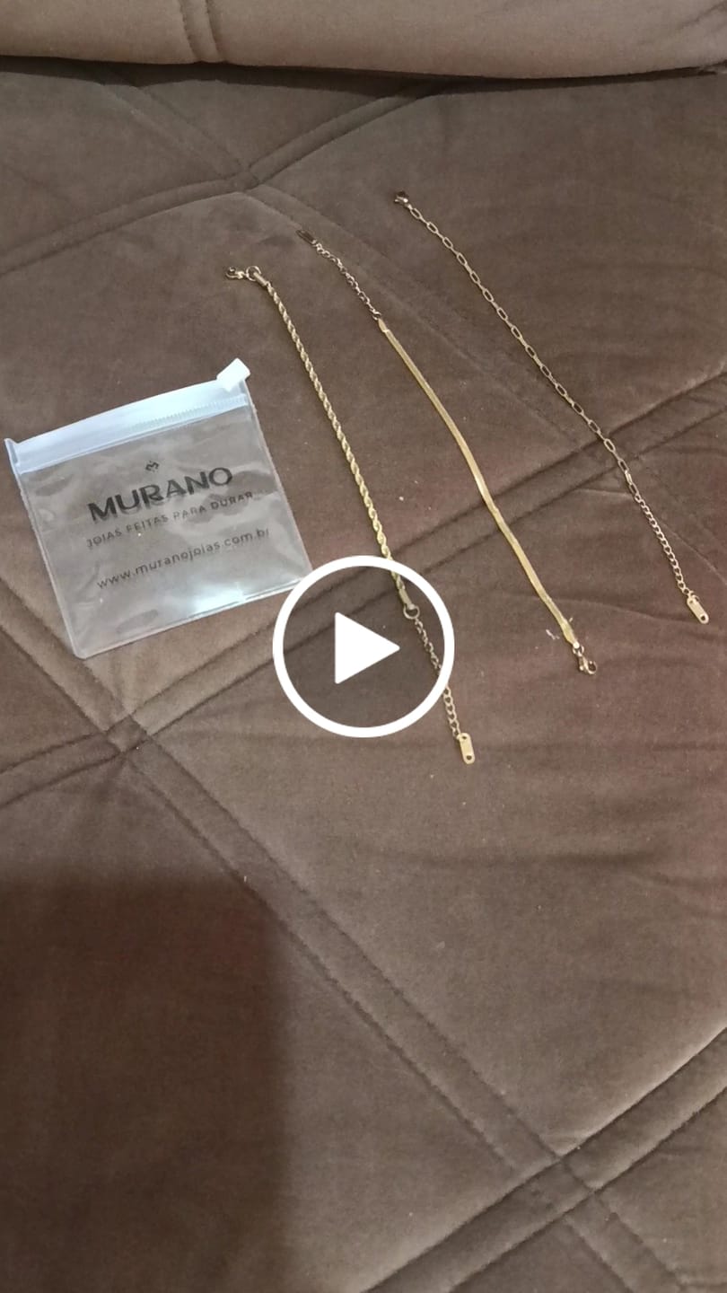 Customer video review of Kit Pulseiras Essential Banhado em Ouro 18K
