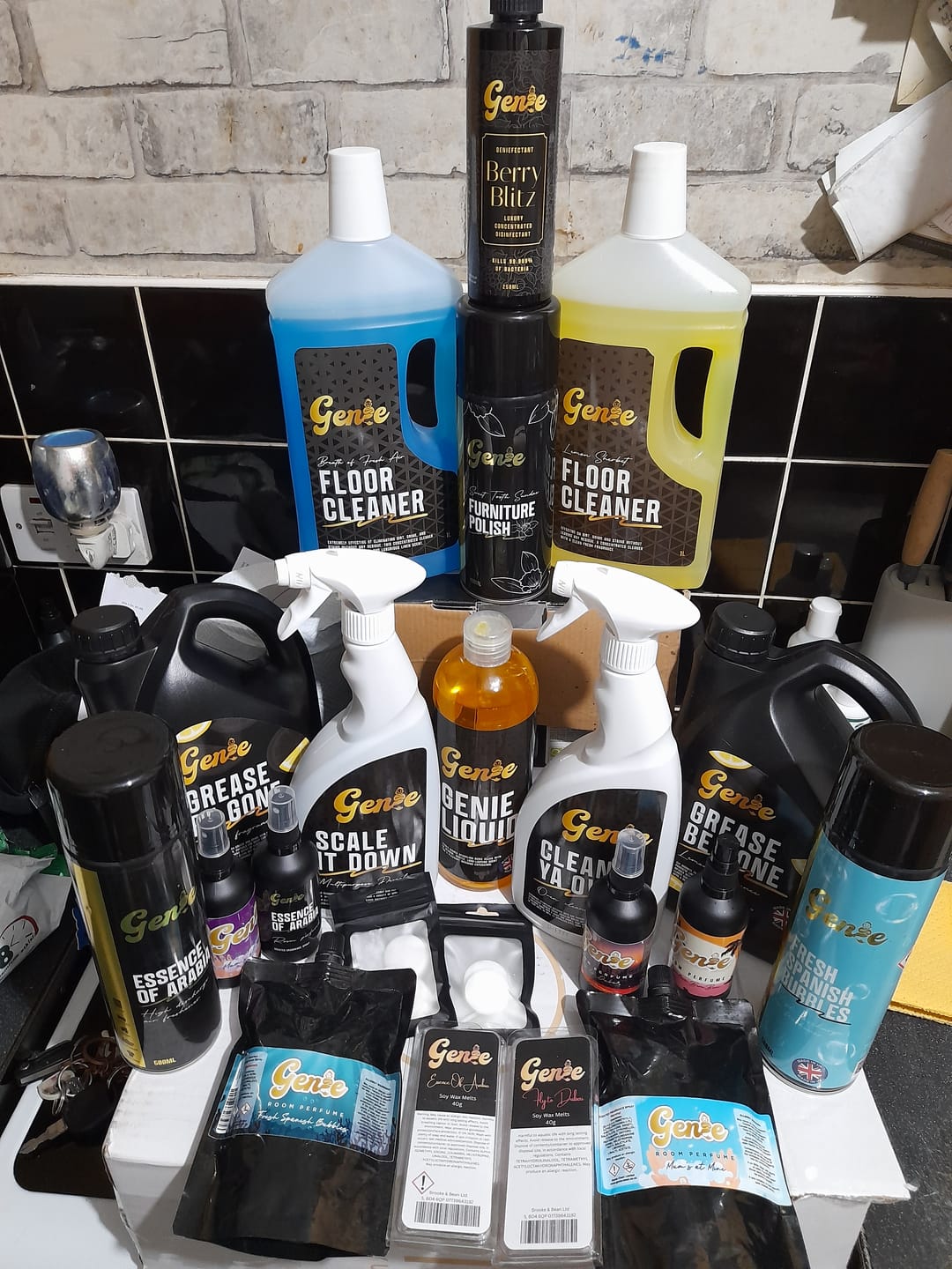 Customer photo review of GENIE LIQUID
