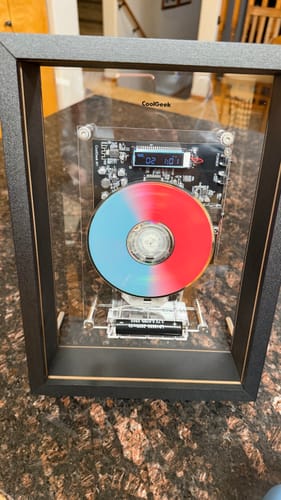 Customer photo review of M1 Music Frame CD Player