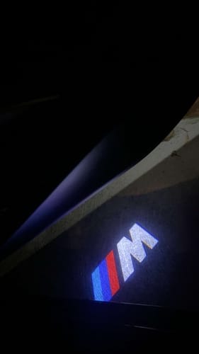 Customer photo review of BMW LED Car Door Welcome Logo Shadow Lights | E/F Chassis