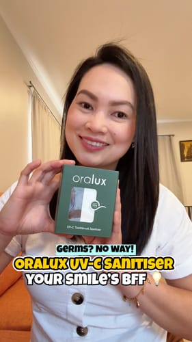 Customer photo review of Oralux UV Toothbrush Sanitizer