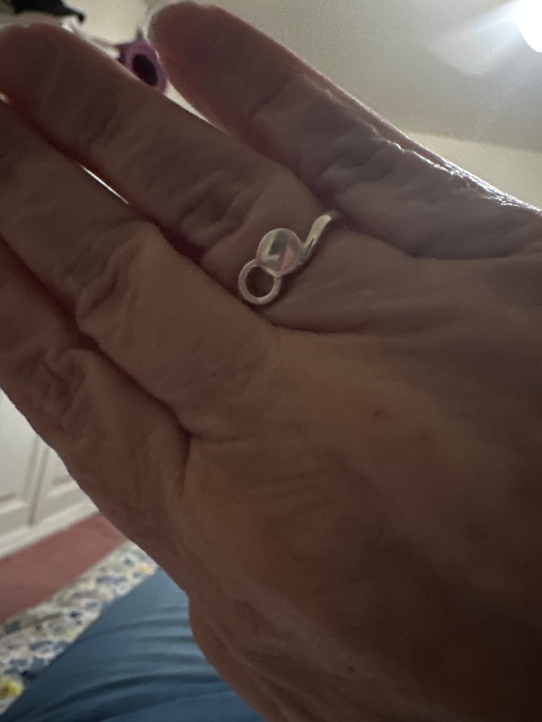 Customer photo review of Empty Tomb Sterling Silver Ring
