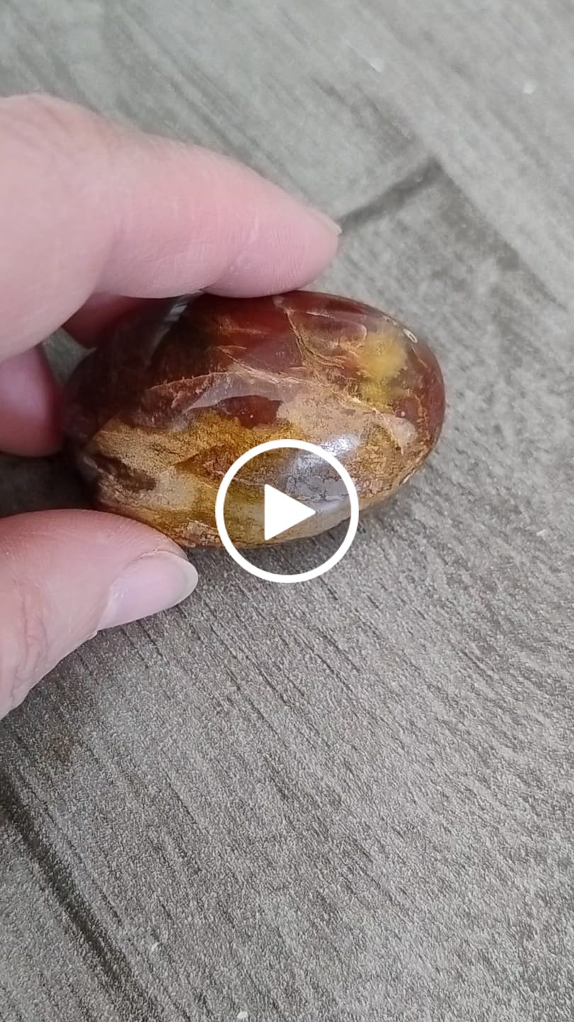Customer video review of Bois Silicifié - Mini-galet