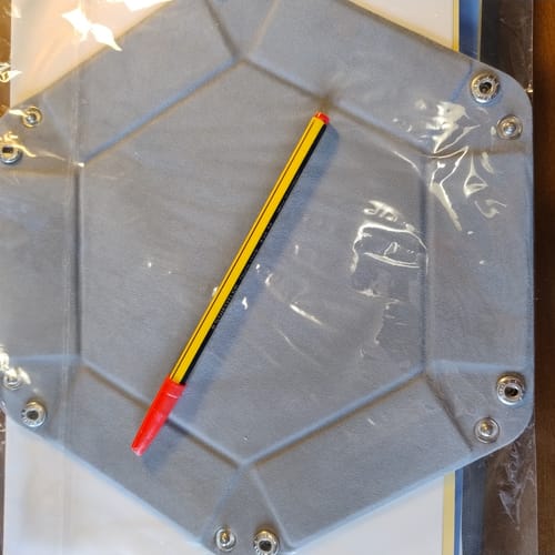 Customer photo review of Würfelteller Hexagon