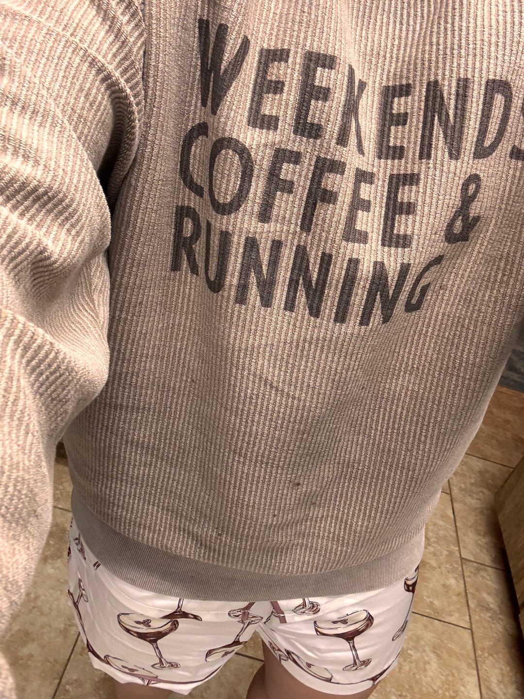 Customer photo review of Weekends Coffee & Running