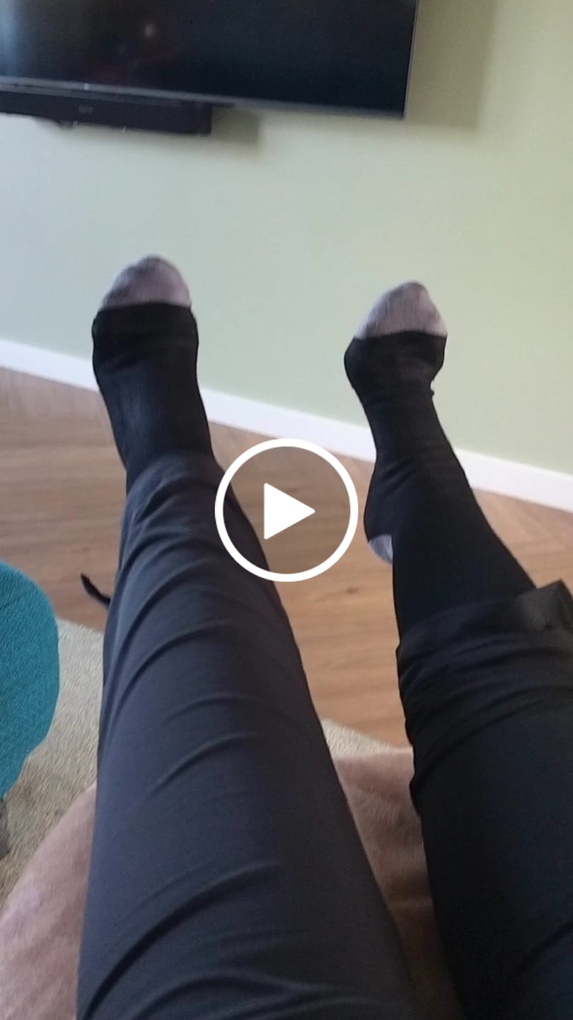 Customer video review of Midnight Blend Compression Socks