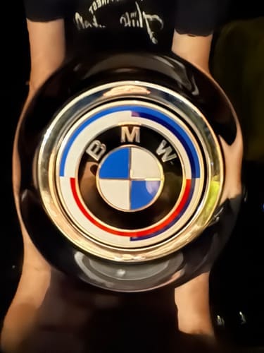 Customer photo review of BMW M 50 Year Anniversary Emblem Badges