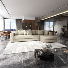 Customer photo review of Colțar extensibil dumonde cu ladă de depozitare si sezut confortabil din spuma HR, Gloria Enjoy Camel II 320x183 cm