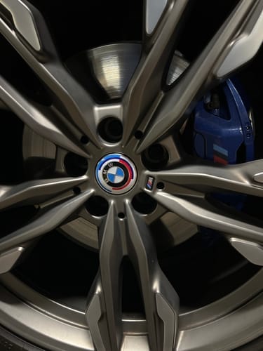 Customer photo review of BMW M 50 Year Anniversary Emblem Badges