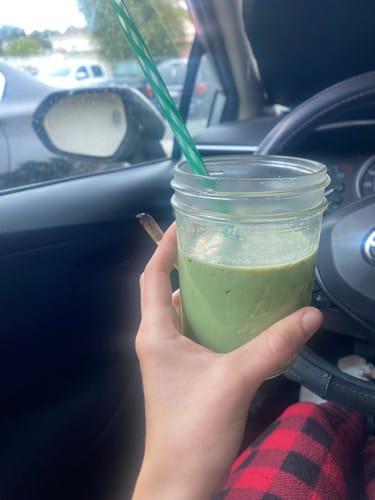 Customer photo review of Washimine Ceremonial Matcha Tea