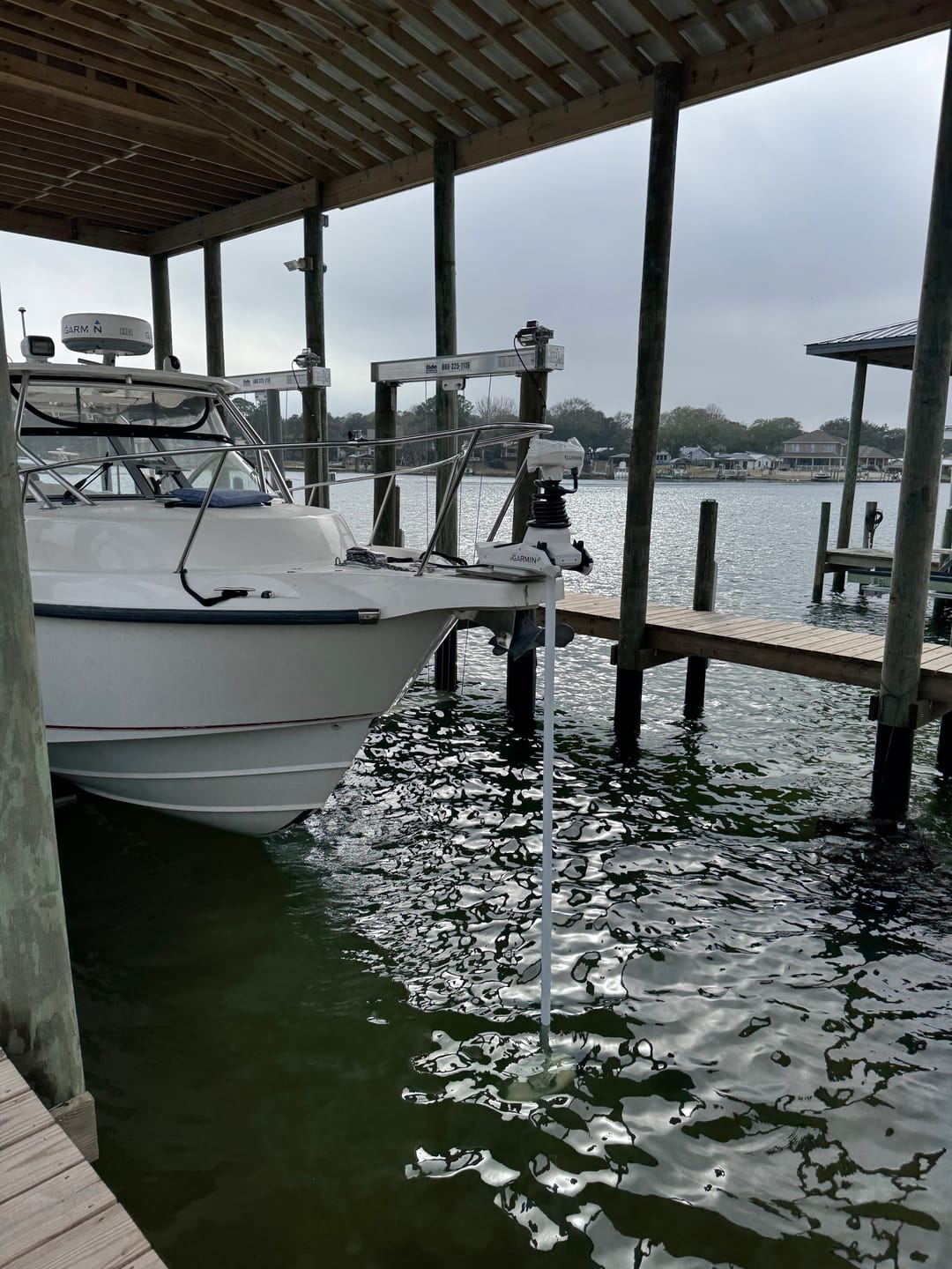 Customer photo review of Sea Swivel™ XL Trolling Motor Mount