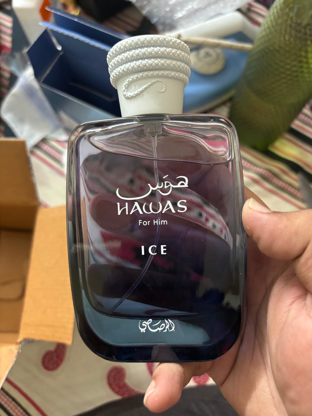 Customer photo review of Rasasi Hawas Ice Eau De Parfum For Men