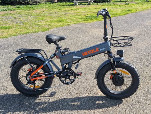 Customer photo review of Vakole CO20 MAX 750W*2 Dual Motor 20" Folding Fat Bike 960Wh with Torque Sensor 20Ah Battery  [Pre-order]
