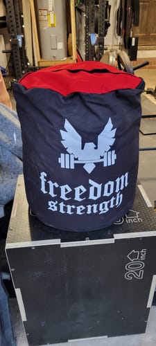 Customer photo review of Strongman Sandbag