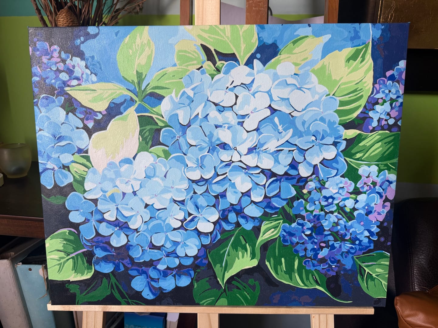 Customer photo review of Blue Hydrangea