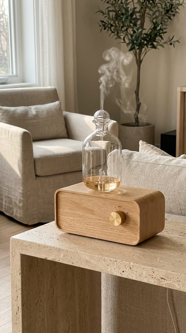 Customer photo review of Aura - Waterless Nebulizing Diffuser