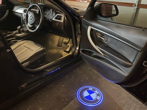 Customer photo review of BMW LED Car Door Welcome Logo Shadow Lights | E/F Chassis